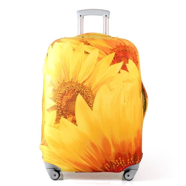 太陽花行李箱防塵亮彩保護套(18-22吋適用)