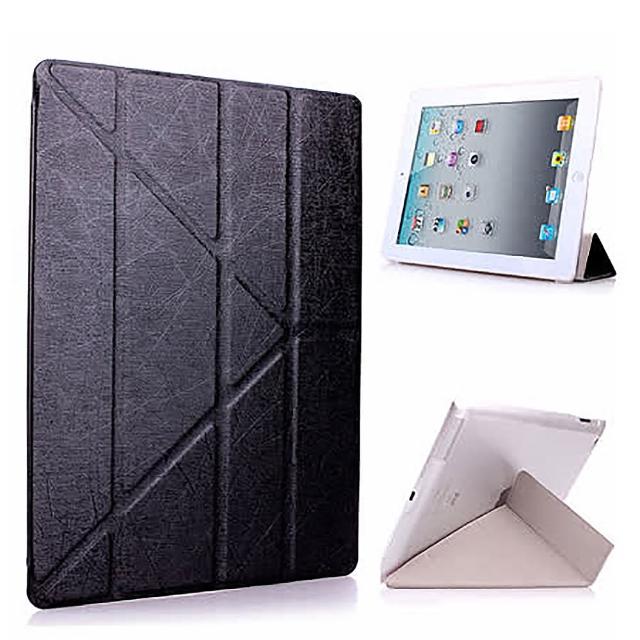 【g-IDEA】Apple iPad mini3-mini2-mini Y折式側翻皮套(黑-附保貼)
