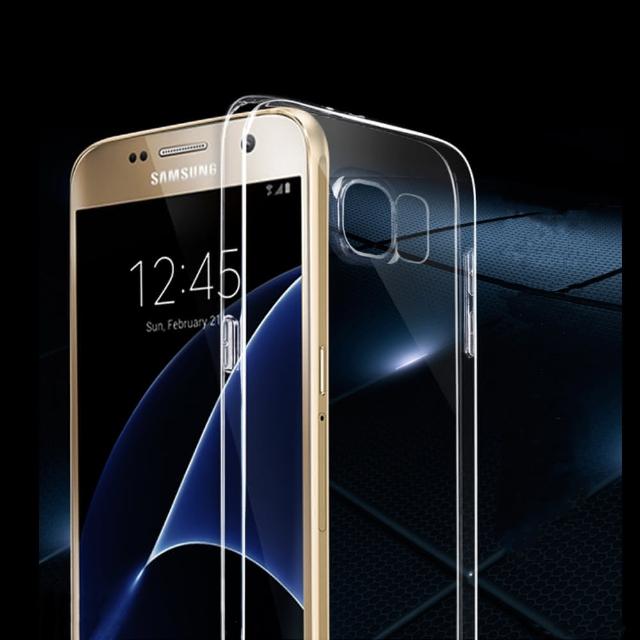 【三星 Samsung】Galaxy S7 輕薄透明 TPU 高質感軟式手機殼-保護套(微凸鏡頭保護 防塵塞設計)