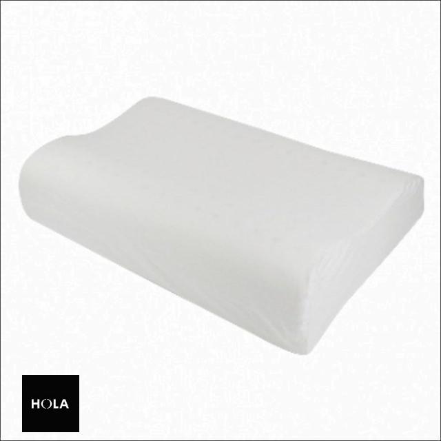 HOLA home 馬來西亞天然乳膠枕曲線型 H14CM