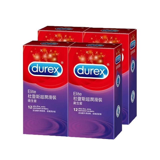 【Durex杜蕾斯】超潤滑裝保險套(12入x4) 【Durex杜蕾斯】超潤滑裝保險套(12入x4)