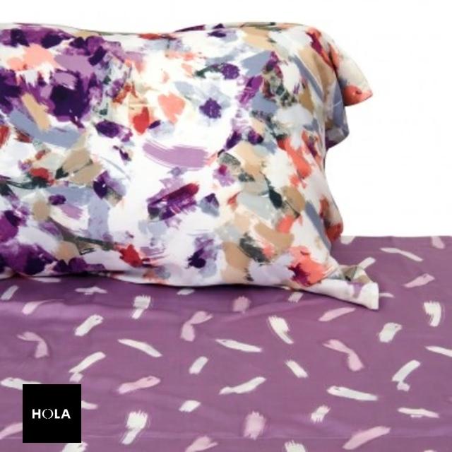 【HOLA】HOLA home采慕莫代爾床包枕套組 雙人