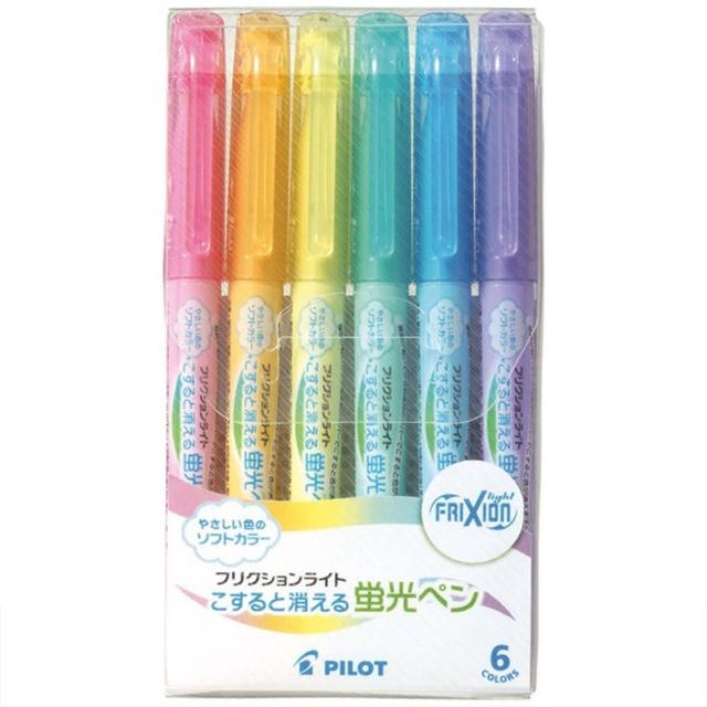 【PILOT 百樂】摩擦螢光筆SFL-60SL-柔色系 【PILOT 百樂】摩擦螢光筆SFL-60SL-柔色系