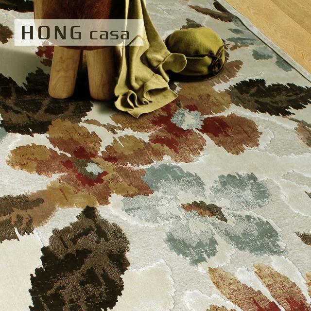 【范登伯格】法蘭斯 頂級立體雕花絲質地毯-花語(240x340cm)