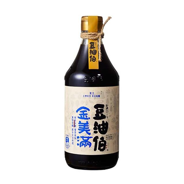 【豆油伯】金美滿醬油-無添加糖500ml(沾-拌 100%純釀造 滷-紅燒-醃漬) 【豆油伯】金美滿醬油-無添加糖500ml(沾-拌 100%純釀造 滷-紅燒-醃漬)