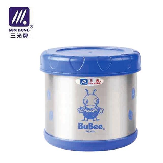 【三光牌】台灣製 溫心高真空不銹鋼保溫飯盒-食物罐0.5L(M-500B)