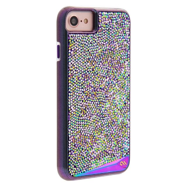 【美國 Case-Mate】iPhone 8-7 Brilliance(水鑽時尚保護殼 - 彩虹色 +贈螢幕玻璃保護貼)