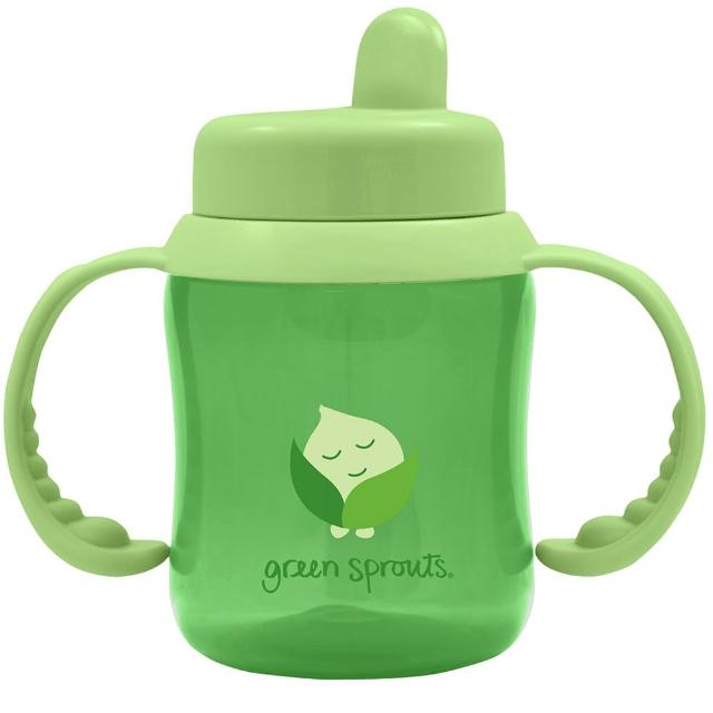 【美國green sprouts】防漏就嘴喝水瓶 180ML_草綠色(GS144364-3)