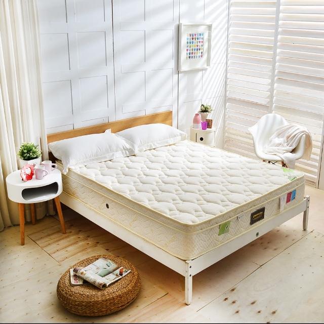 【FAYA法雅】飯店級高澎度涼感RECOTEX-COOL蜂巢式獨立筒床墊(雙人5尺-涼感抗菌護腰床)