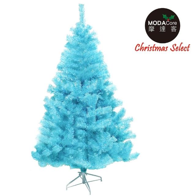 【摩達客】台灣製 8呎-8尺 240cm 豪華版冰藍色聖誕樹裸樹(不含飾品 不含燈)