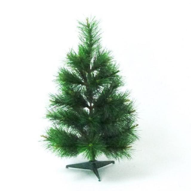 【摩達客】台灣製2尺-2呎 60cm 特級綠色松針葉聖誕樹裸樹(不含飾品 不含燈)