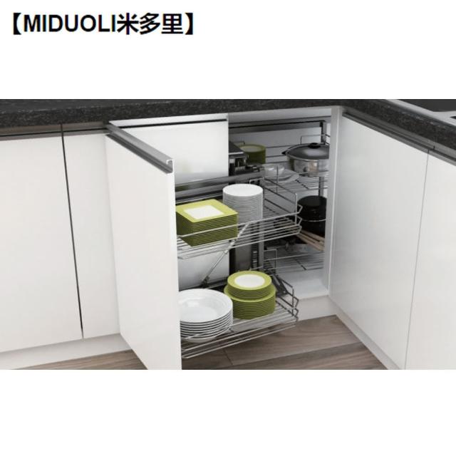 【MIDUOLI米多里】MH211D 緩衝旋弧小怪(204 不鏽鋼亮鉻)