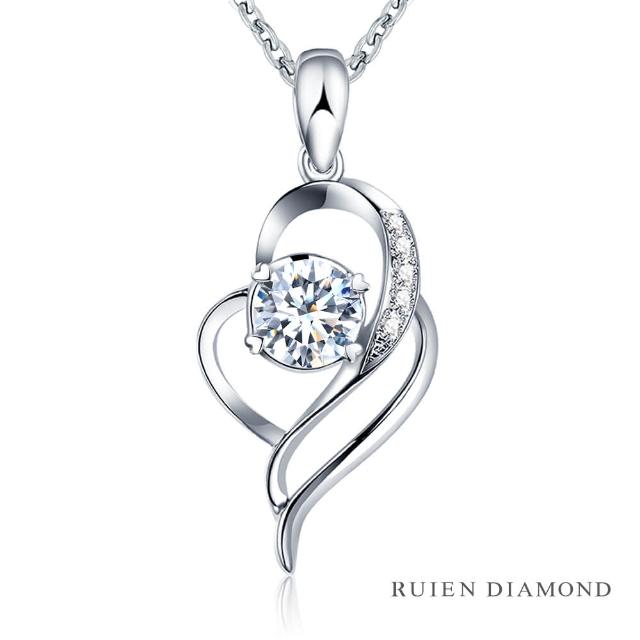【RUIEN DIAMOND 瑞恩鑽石】GIA30分D VVS2 3EX(18K白金 鑽石項鍊)