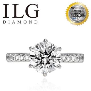 【ILG】Palladio 純粹 1.50克拉 鑽石環繞鑲嵌 RiI283(戒指)