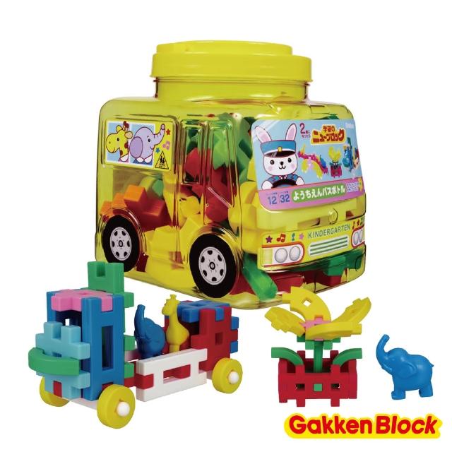 Gakken 學研 日本學研益智積木 新娃娃車組合 網購限定 Steam教育玩具 Momo購物網