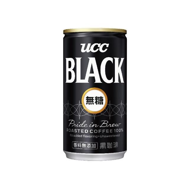 Ucc Black無糖咖啡185g 30入 日本人氣即飲黑咖啡 Momo購物網