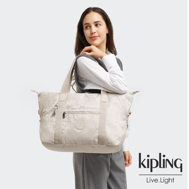 KIPLING【KIPLING】香草棉花糖色手提側背包-ART M
