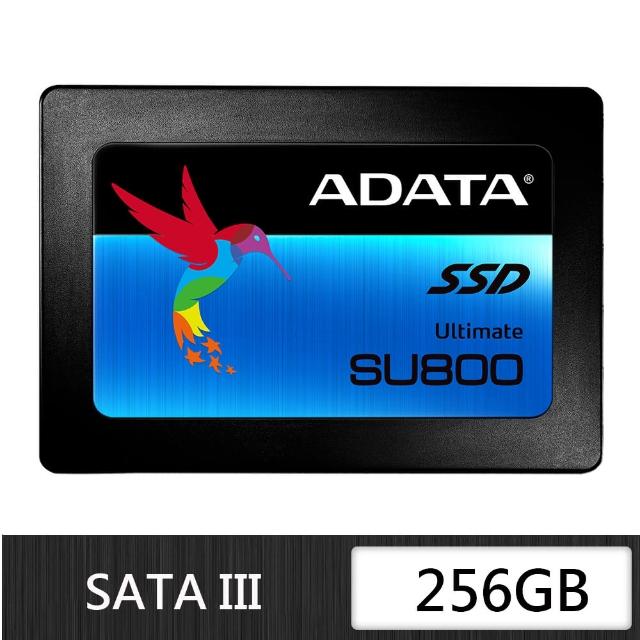 【ADATA 威剛】Ultimate SU800_256GB SATA TLC 固態硬碟/5年保固(讀：560M/寫：520M)