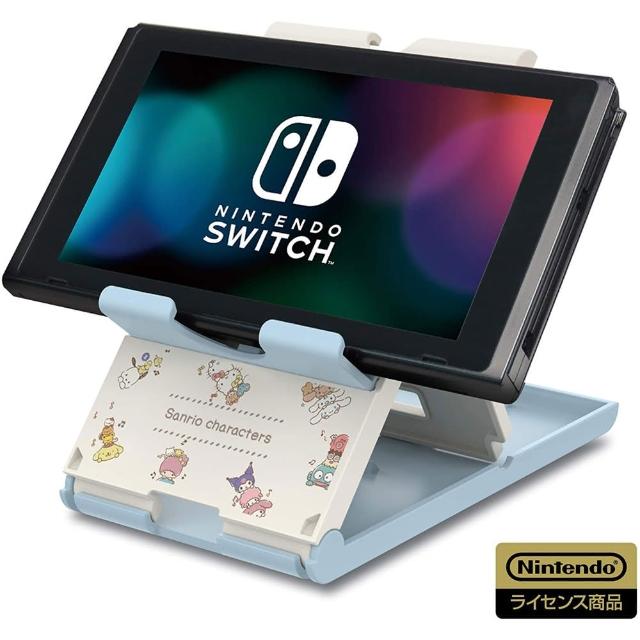 【Nintendo 任天堂】NS Switch副廠 HORI 預購夏季上市★《三麗鷗》三段式螢幕立架(AD27-002)