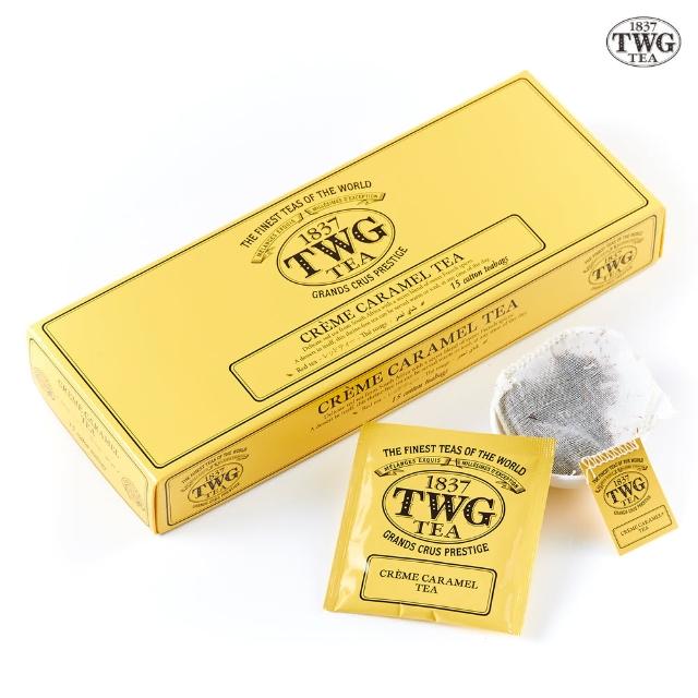 【TWG Tea】焦糖奶油紅茶 15包/盒(Creme Caramel Tea)