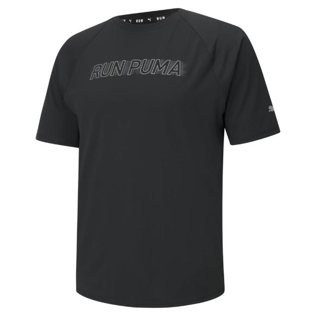 【PUMA】慢跑系列Lite COOLadapt短袖T恤 男 短袖上衣 黑色(52022001)