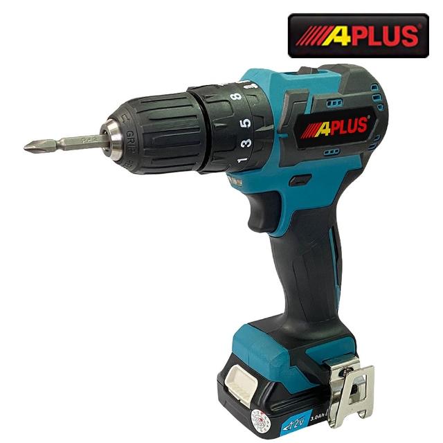 【APLUS】12V 充電式無碳刷 震動電鑽(AE-DLD-AMK332)