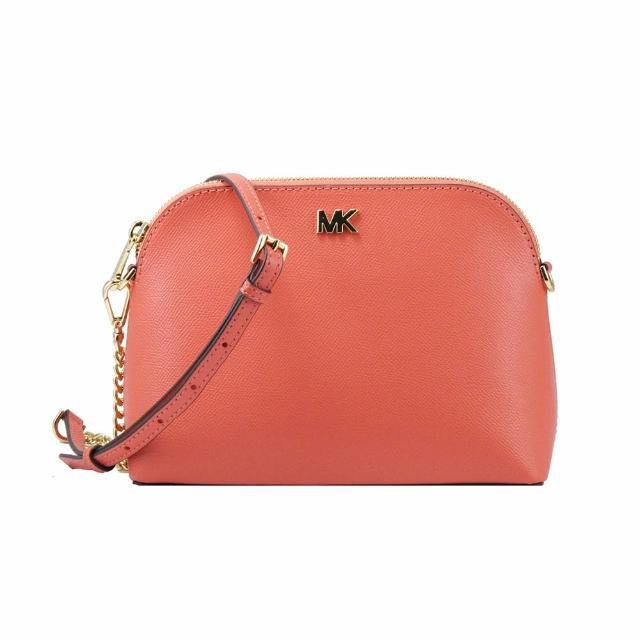 Michael Kors【Michael Kors】新款美型後口袋防刮斜背包(橘粉)