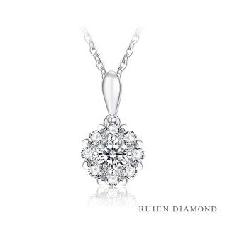 【RUIEN DIAMOND 瑞恩鑽石】GIA 30分 D VVS2 3EX(18K白金 鑽石項墜 RN20)