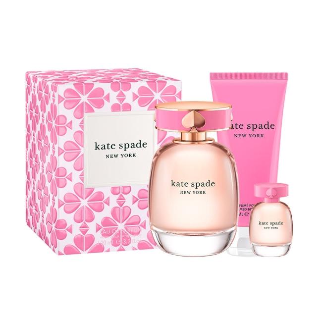 【KATE SPADE】桃氣甜心淡香精100ml(贈隨機身體乳100ml+小香*1.公司貨)