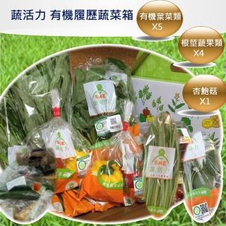 【蔬活力】有機防疫樂活蔬菜箱(10件組)