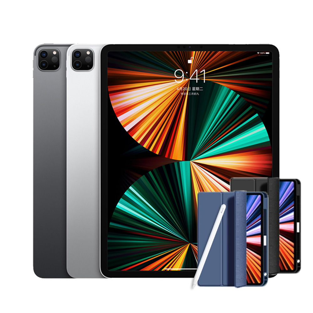 Apple】S級福利品iPad Pro 第5代12.9吋/WiFi/128G(Apple Pencil ll+