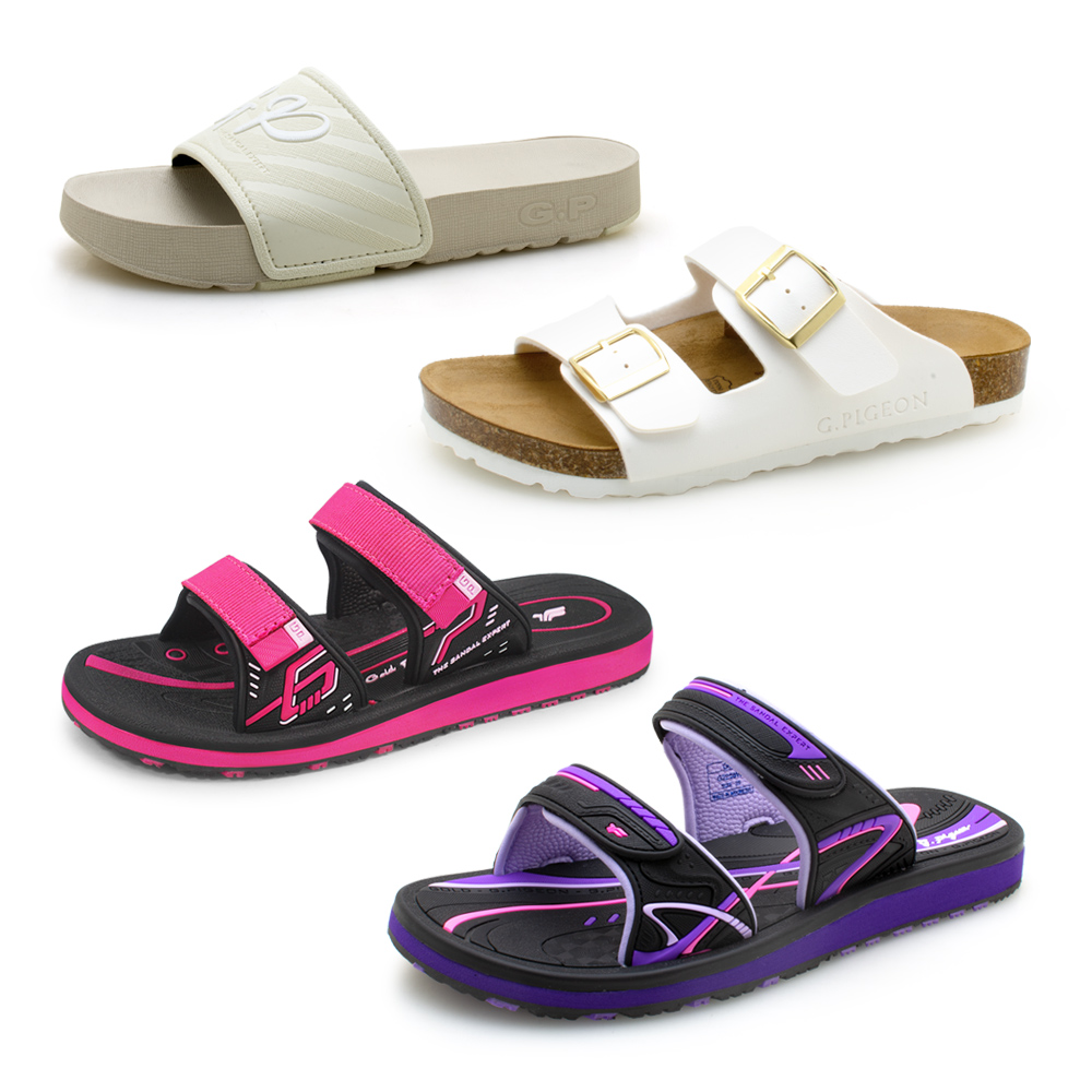 【G.P】女款簡約百搭超值拖鞋(共五款 任選)