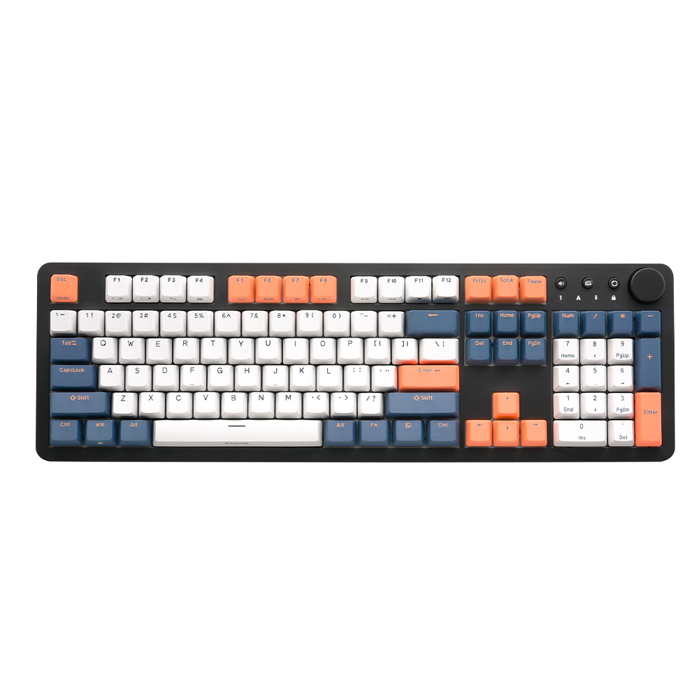 【i-Rocks】irocks K73R PBT 夕陽海灣 無線機械式鍵盤-Cherry軸