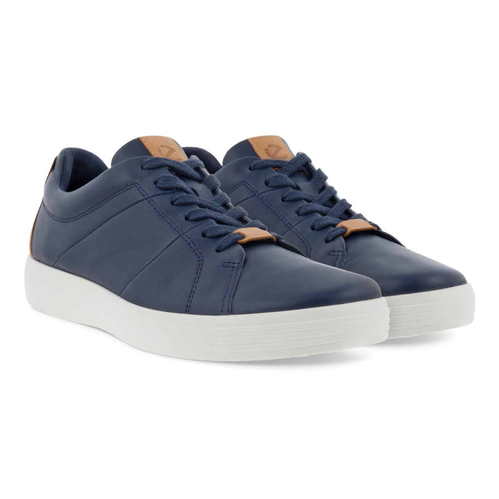 【ecco】SOFT 7 LADIES 經典輕巧休閒鞋(白 43000301007)