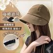 【QIDINA】日式時尚百搭大帽簷鴨舌帽-1HS(高爾夫帽 運動帽 健身帽 防曬遮陽帽 棒球帽 鴨舌帽 休閒帽)