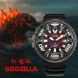 【CITIZEN 星辰】紅蓮哥吉拉 哥斯拉 限量聯名錶 PROMASTER 光動能300米潛水手錶(BJ8059-03Z)