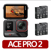 【Insta360】ACE PRO 2 翻轉螢幕運動相機 雙電版(公司貨)