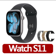 米蘭錶帶組【Apple】Apple Watch Series 11 GPS 46mm(鋁金屬錶殼搭配運動型錶帶)