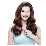 韓國原裝LEADERS黑髮慕斯快速造型梳