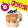 【美國 HOMEDICS】深層肌肉經絡按摩槍+三段式肩頸按摩器(SR-PRCM+NMS-620H)
