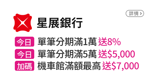 信用卡優惠