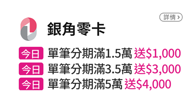 銀行優惠活動