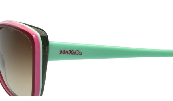 Max Co 時尚太陽眼鏡 暗紅色 Momo購物網