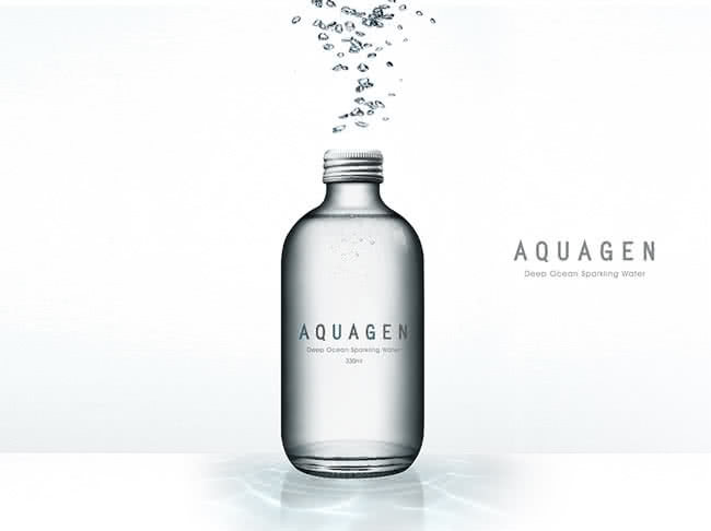 【AQUAGEN】海洋深層氣泡水330mlx24入(2016金馬獎指定用水)