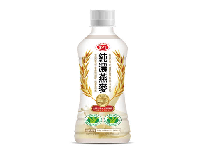 【愛之味】純濃燕麥290ml x24瓶x3箱(榮獲兩項國家健康認證)