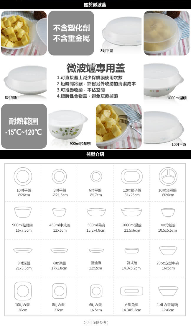 【美國康寧 CORELLE】綠野微風3件式餐盤組(301)