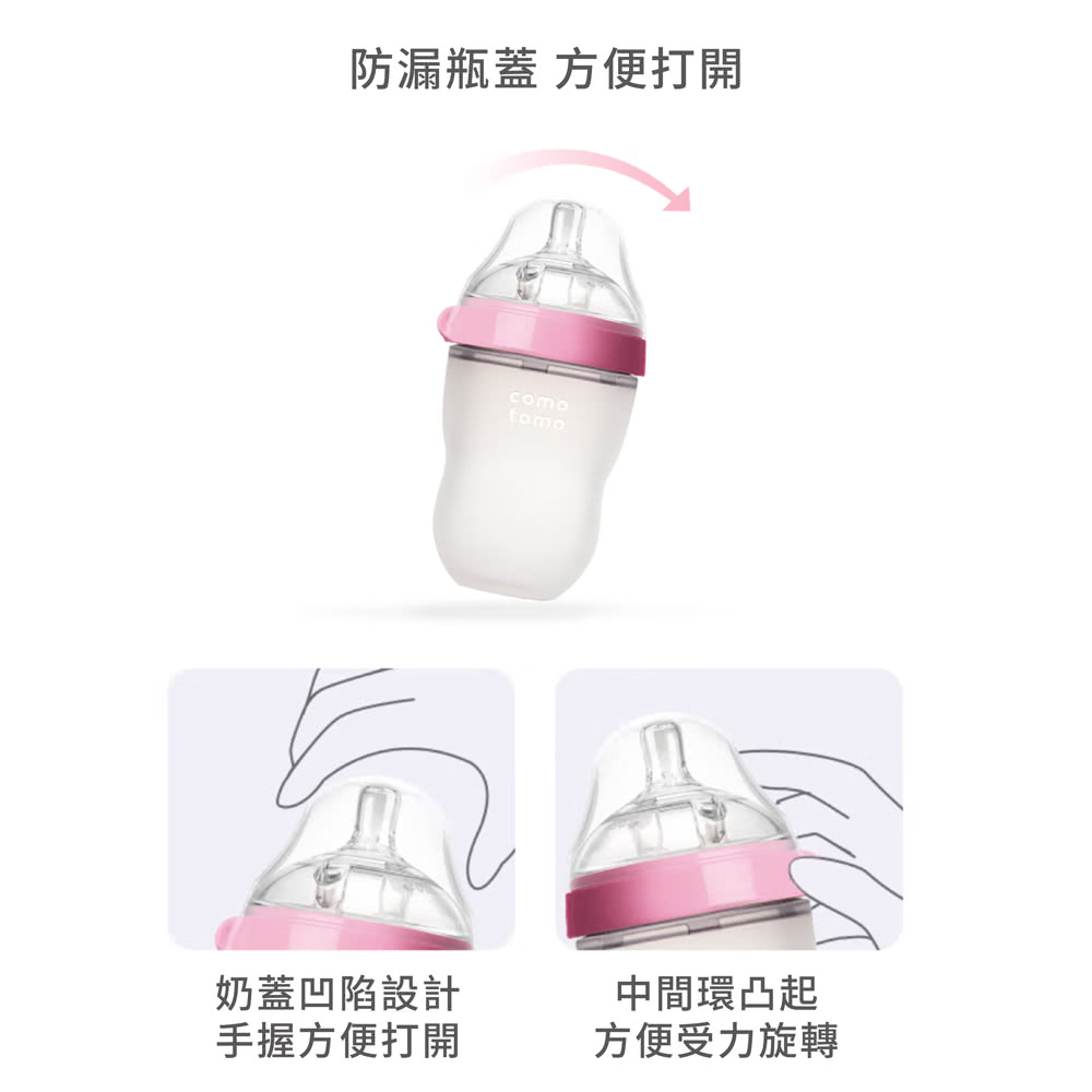 防漏瓶蓋 方便打開 奶蓋凹陷設計 手握方便打開 中間環凸起 方便受力旋轉 