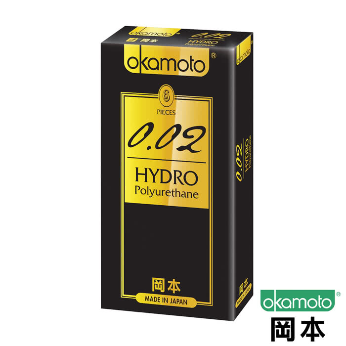 【岡本OK】002 Hydro水感勁薄保險套(6入X 6盒)