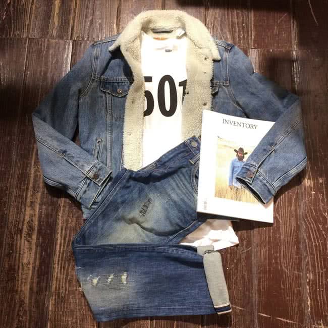 【Levis】511 修身窄管丹寧牛仔褲 破壞 縫紉 重磅 海報款