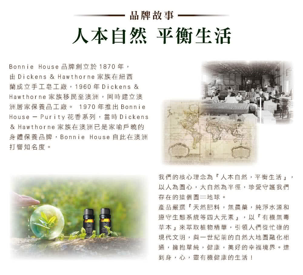House  Purity花香系列,當時Dickens